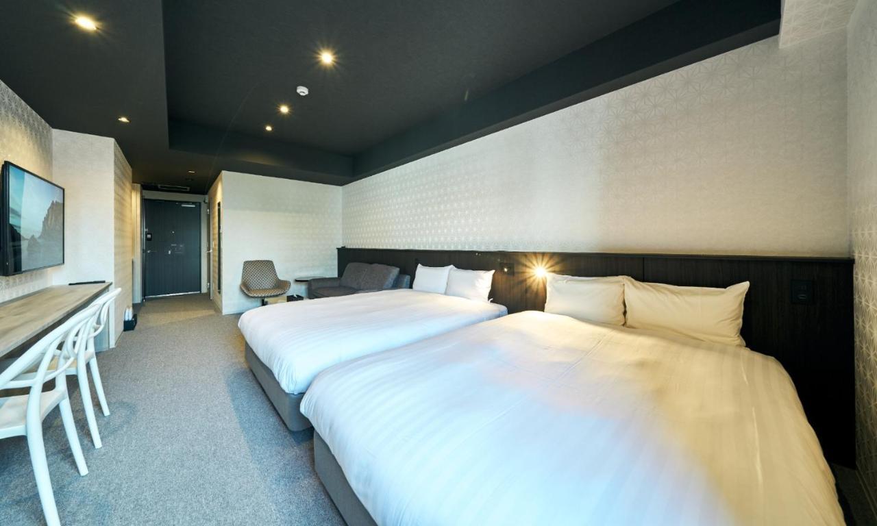 Rakuten Stay Kokura Station Standard Twin Room With Counter Table Китакюсю Экстерьер фото